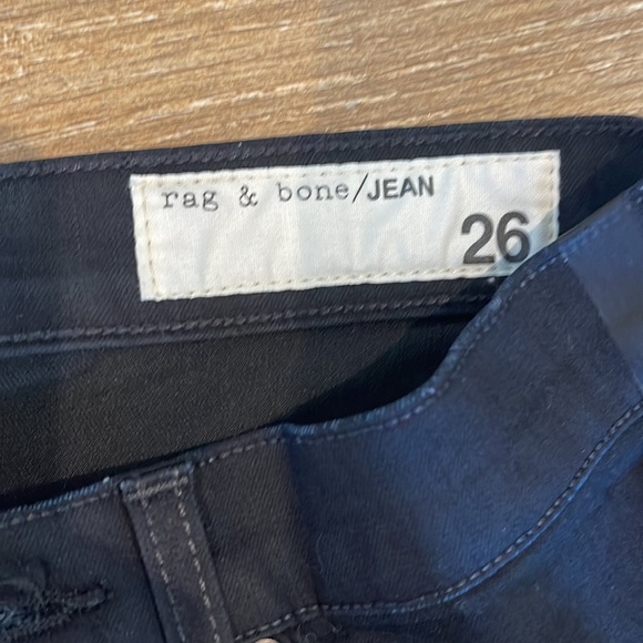 Rag + Bone Black Skinny Jeans (Size 25) - Picture 2 of 7